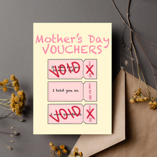 Mother’s Day Vouchers Card