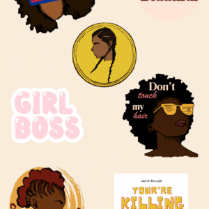 Girl Boss- Sticker Sheets set of 7