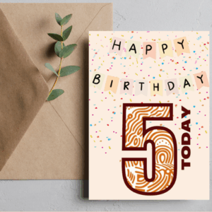 Birthday Card for Her – Afro Hair Celebration