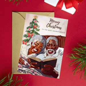 Merry Christmas Card for Grandparents