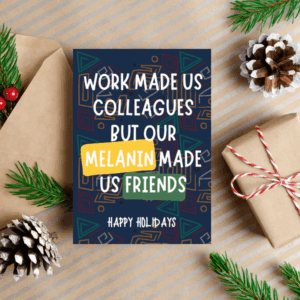 Merry Christmas Card for Colleagues - Work Friends