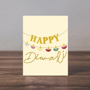 Happy Diwali Card - Diwali Lights Card