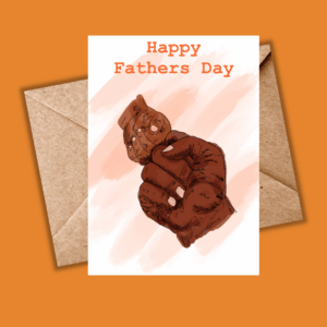 Happy Father’s Day-  Black Father & Child