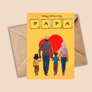 Father’s Day Card for Dad- Dad & Family