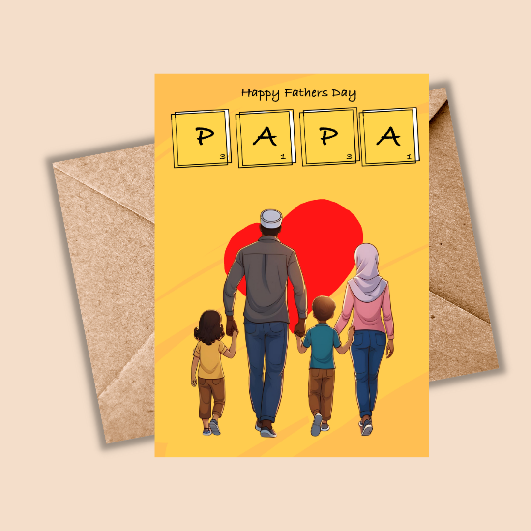 Father’s Day Card for Dad- Dad & Family