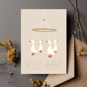 New Baby Arrival - Baby Coming Soon Card