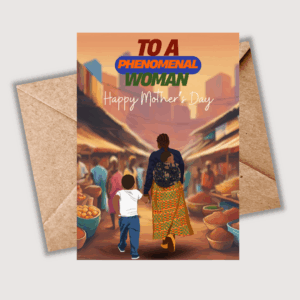 Mother’s Day Card for Mum - Black Representation Card