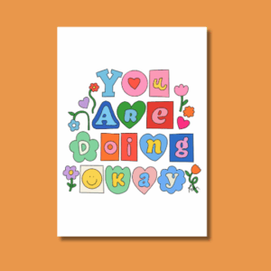 Plantable Postcard- You are doing Okay
