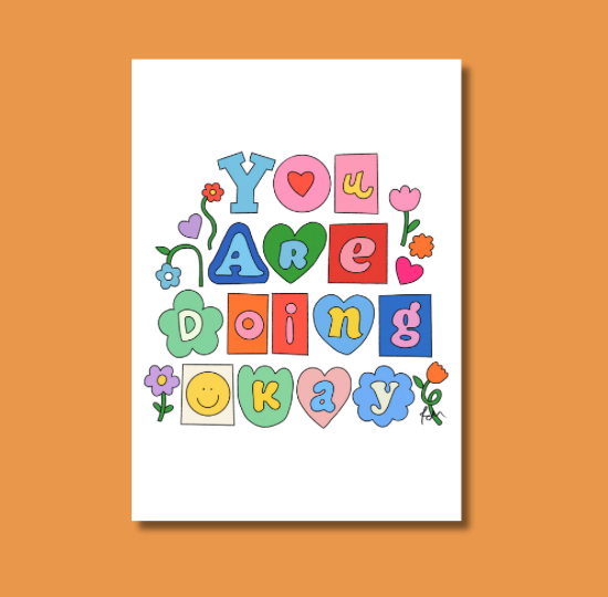 Plantable Postcard- You are doing Okay