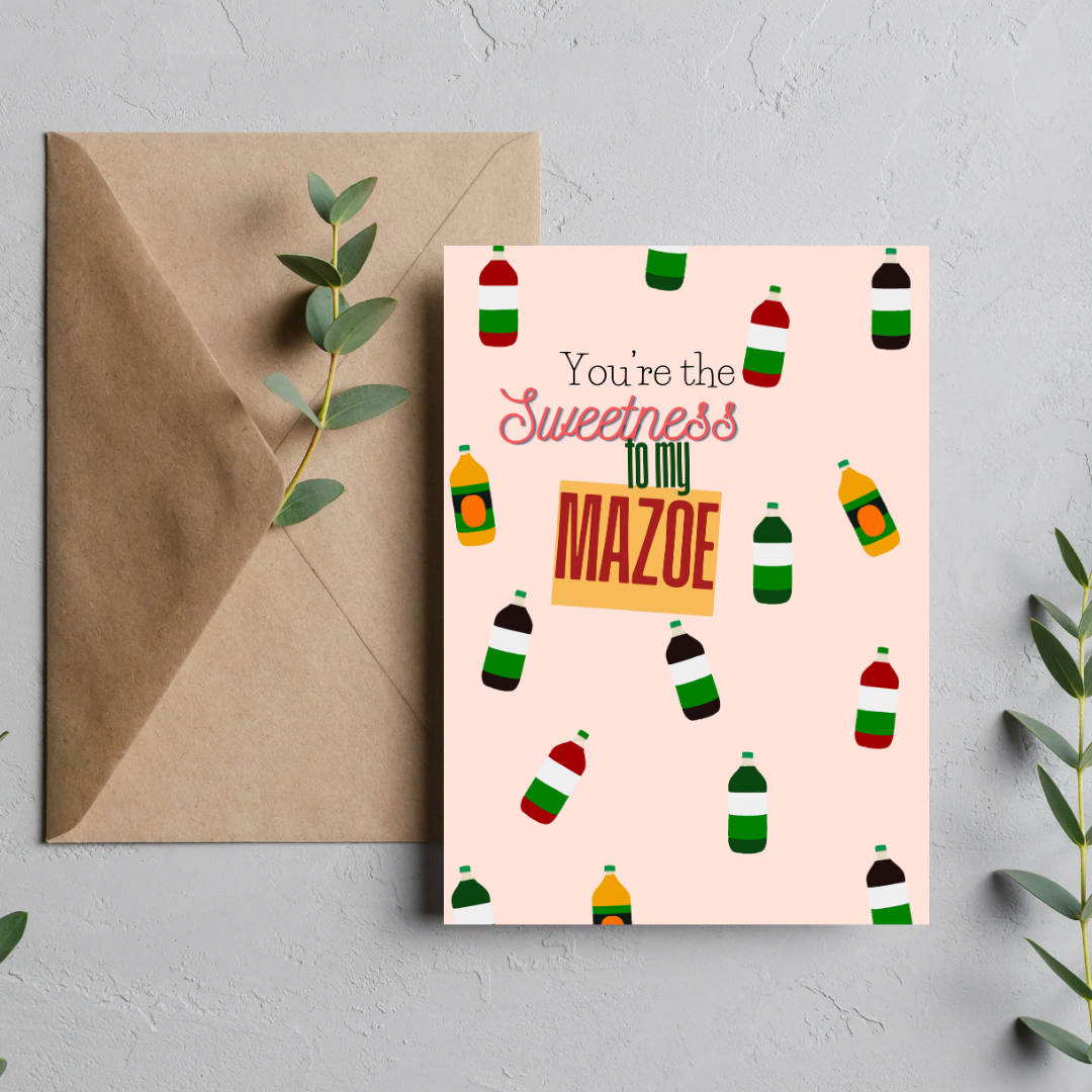 Valentine’s Day Card - African Inspired Card